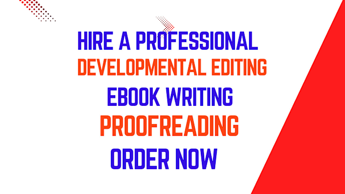 Gig Preview - Do amazon kindle ebook writing developmental editing for your fiction book