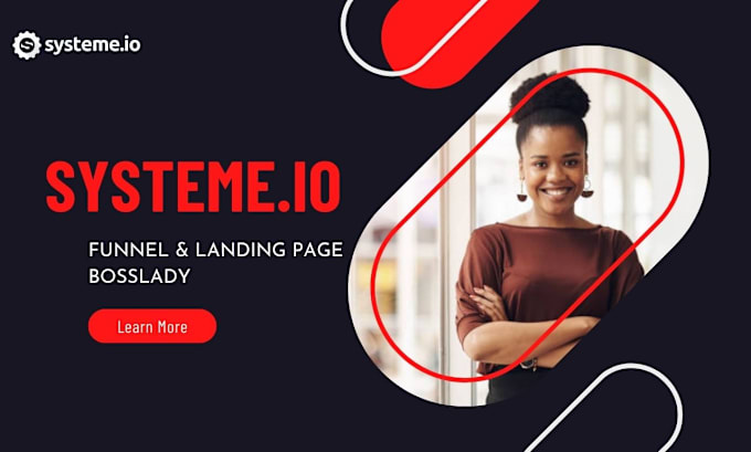 Gig Preview - Design high converting systeme io sales funnel and systeme io landing page