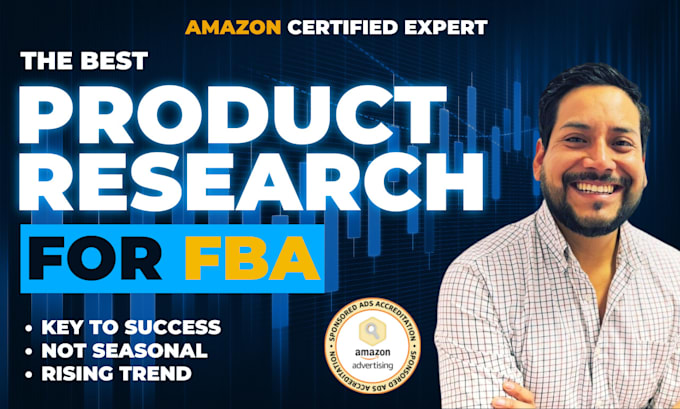 Gig Preview - Search for you the best product to sell on amazon fba