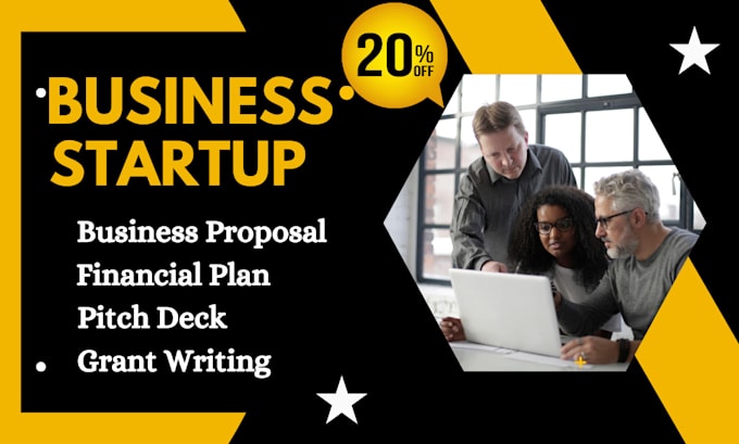 Gig Preview - Develop detailed business plan, startups, pitch deck,grant, business plan writer