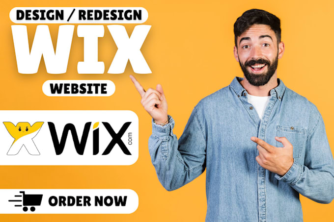 Gig Preview - Build wix website, design or redesign business wix website, wix studio website