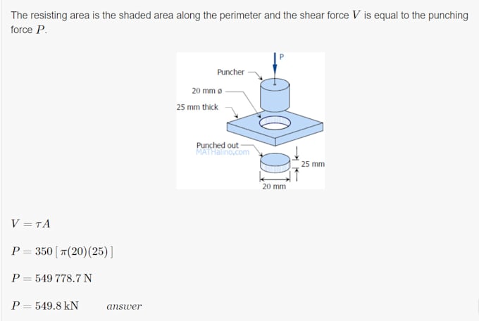 Gig Preview - Do your strength of materials assignment