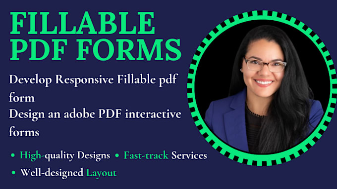 Gig Preview - Create fillable pdf forms, design fix or convert to ms word pdf document