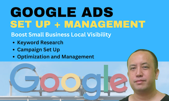 Gig Preview - Run google ads adwords PPC ads for small local businesses