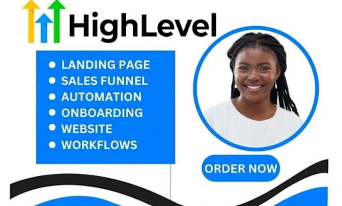 Gig Preview - Build gohighlevel website gohighlevel sales funnel on gohighlevel