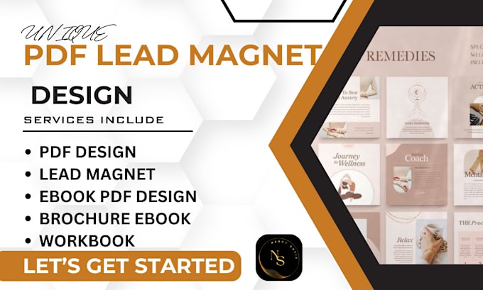 Gig Preview - Pdf lead magnet design lead magnet design pdf lead magnet ebook design workbook