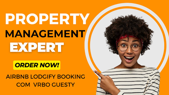 Gig Preview - Your vacation rental manager using airbnb lodgify booking com guesty vrbo