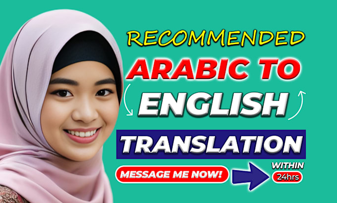 Gig Preview - Translation arabic to english english to arabic medical translation proofreading