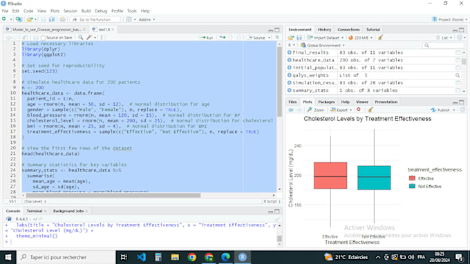 Gig Preview - Medical data analysis simulation and scenario studies expert