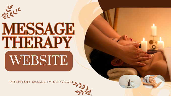 Bestseller - design massage therapy website fitnesss sport massage with booking system