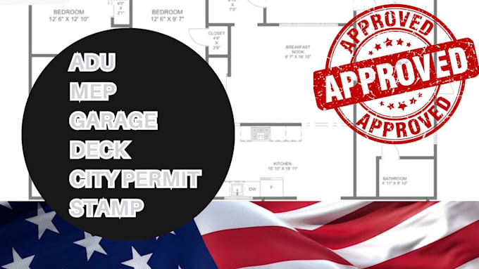 Gig Preview - Be your city architect for the city permit for the adu house plans