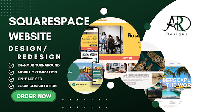 Bestseller - design, redesign, create, or update your squarespace website