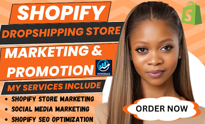 Bestseller - increase shopify dropshipping sales, shopify store marketing, social media ads