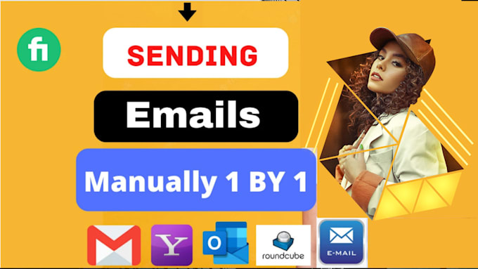 Gig Preview - Send 500 emails manually one by one