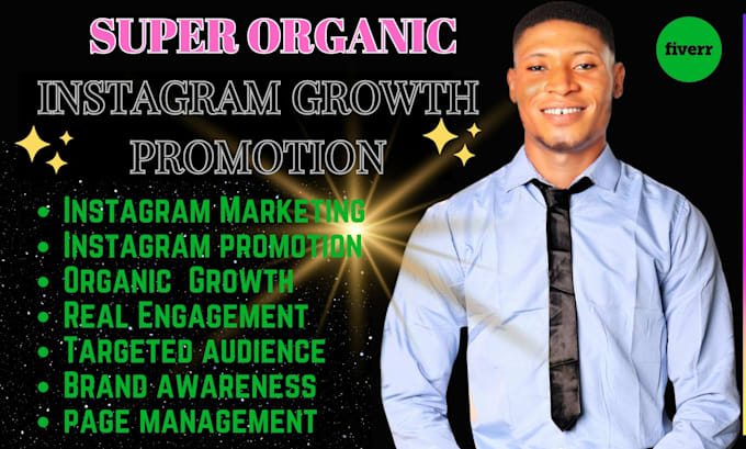 Gig Preview - Do organic growth instagram promotion for instagram marketing and instagram reel