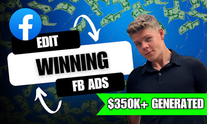 Gig Preview - Edit highly profitable facebook ad creatives