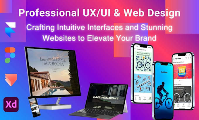 Bestseller - design intuitive and stunning UX and UI for your website or app