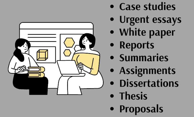 Gig Preview - Do research, urgent essay, leadership case study, reports and summaries