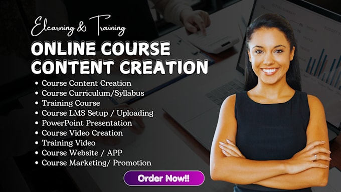 Gig Preview - Do ebook online course content curriculum  articulate storyline 360 ppt creation