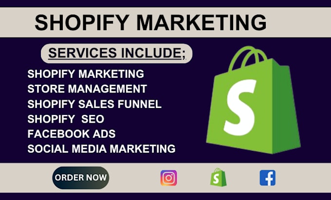 Gig Preview - Boost shopify marketing sales, ecommerce marketing sales, shopify sales