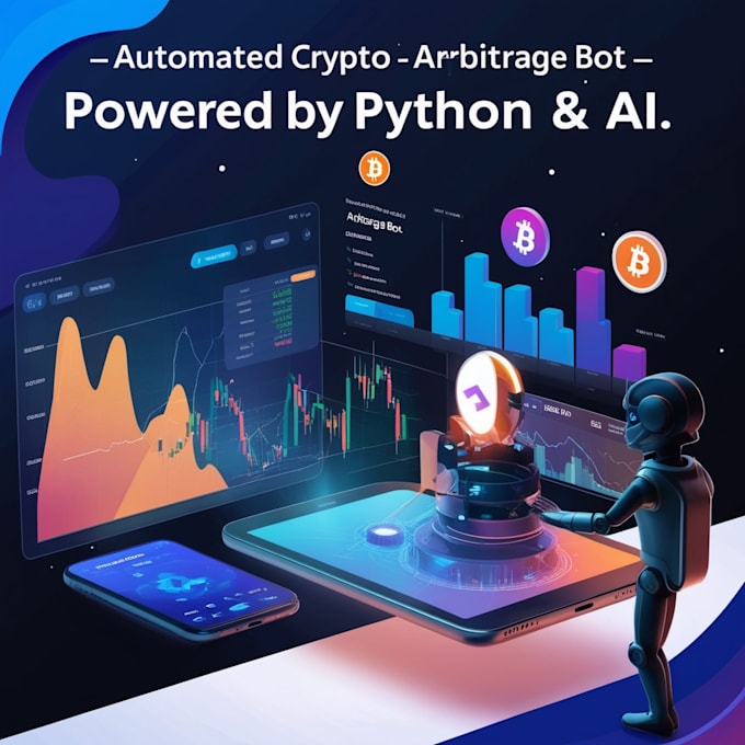 Gig Preview - Build arbitrage trading bot crypto trading bot ai trading bot python bot