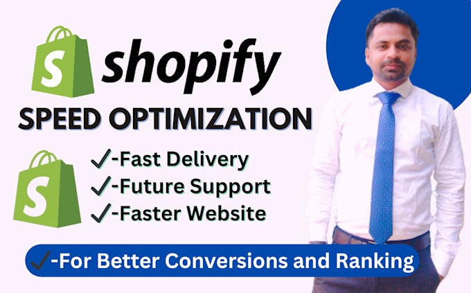 Gig Preview - Do shopify speed optimization on pagespeed and increase up store shopify score