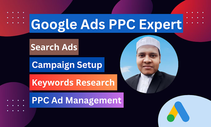 Gig Preview - Setup google ads adwords PPC search campaigns