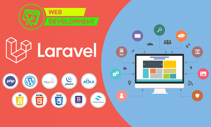 Gig Preview - Develop professional laravel web applications