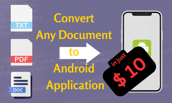 Gig Preview - Turn your pdfs into an engaging android application