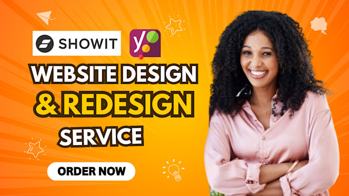 Gig Preview - Design, redesign, showit website, showit template and customization, showit SEO