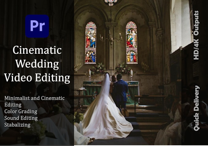 Gig Preview - Do impressive wedding video editing