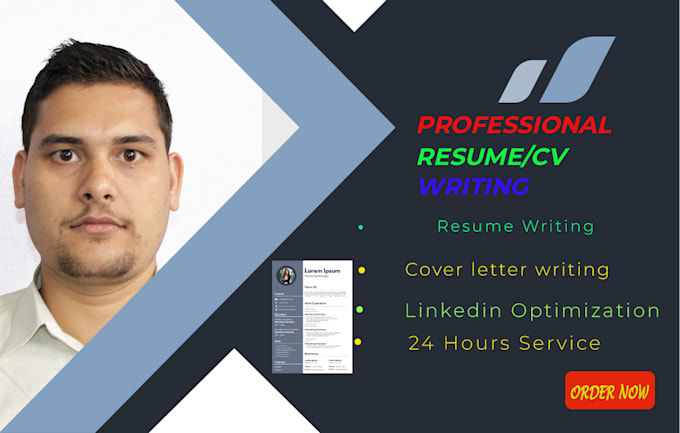 Gig Preview - Write professional resume,CV and cover letter