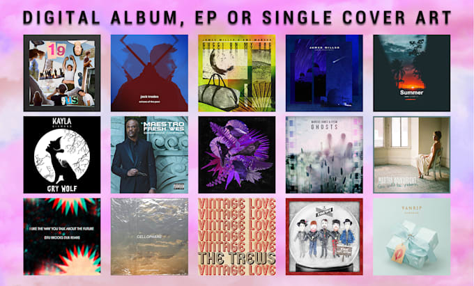 Gig Preview - Design your digital album, ep or single cover art