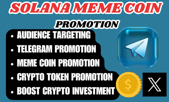 Bestseller - pump solana meme coin mc do crypto telegram promotion, twitter marketing