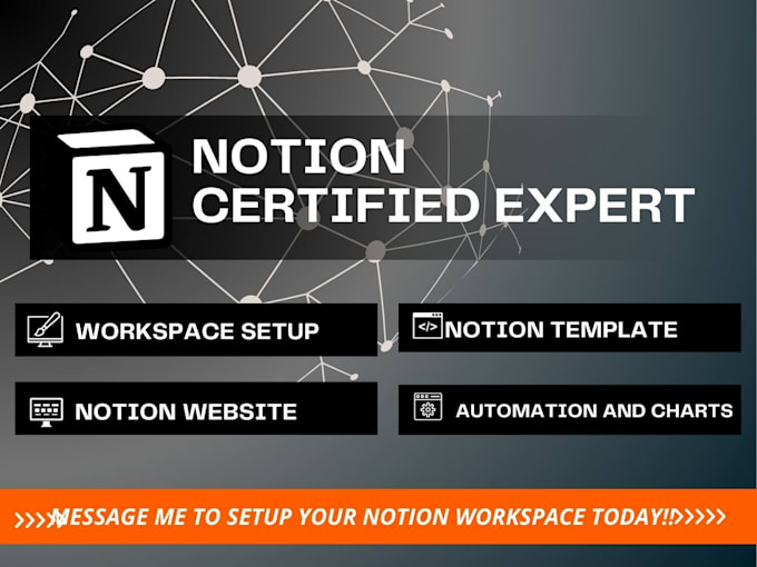 Gig Preview - Create a customized notion template for tailored for you