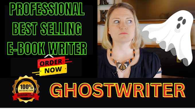 Gig Preview - Ghostwrite bestselling ebook, fiction, nonfiction, novel, short story, KDP book