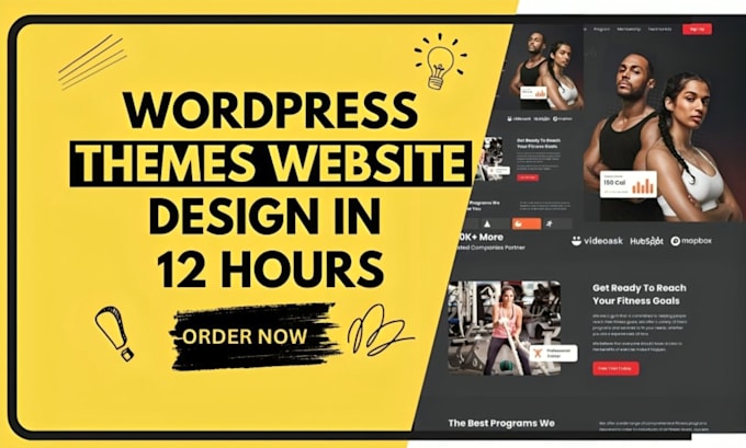 Gig Preview - Design avada impreza enfold salient divi themeforest wordpress website