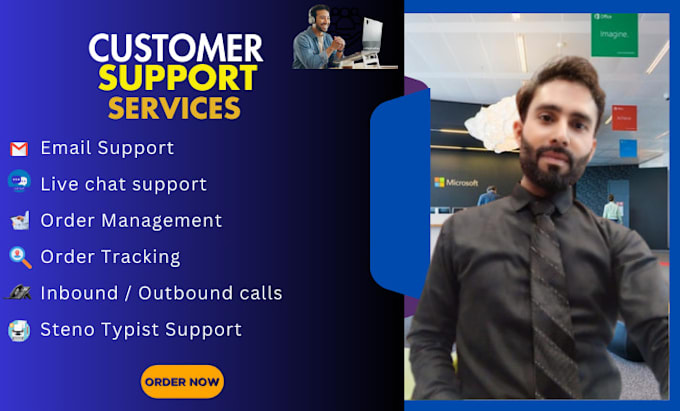 Gig Preview - Be your customer care representative in english and urdu