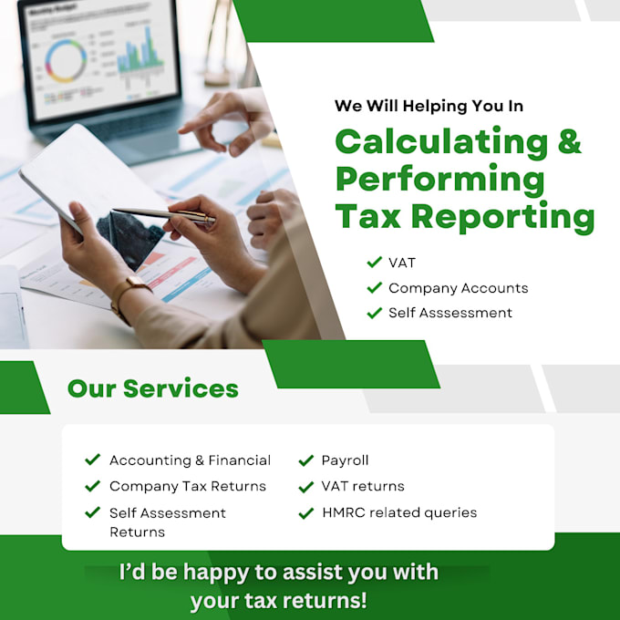 Gig Preview - Do UK company accounts and UK tax return filing with hmrc