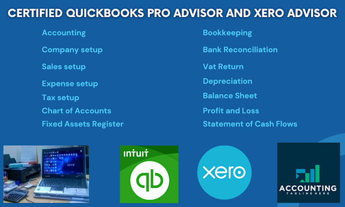 Gig Preview - Do financial reports using quickbooks online and xero