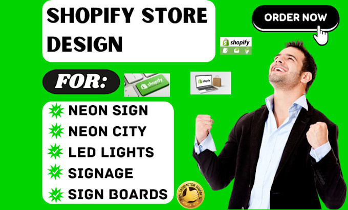 Bestseller - design neon sign neon city led lights signage sign boards shopify store website