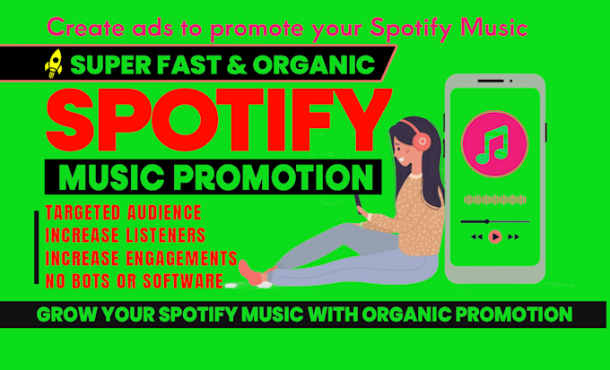 Gig Preview - Create ads to promote your spotify music song