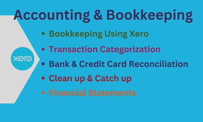 Bestseller - do bookkeeping, reconciliation and clean up using xero