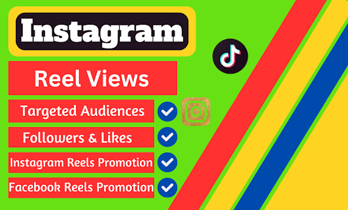 Gig Preview - Do facebook instagram reels organic promotion for views