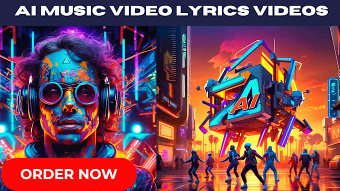 Bestseller - create a stunning ai music video animated lyrics video ai