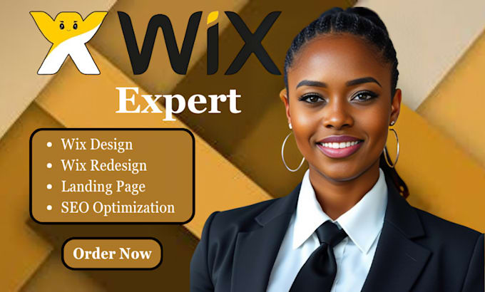 Gig Preview - Build wix website redesign redesign wix website wix