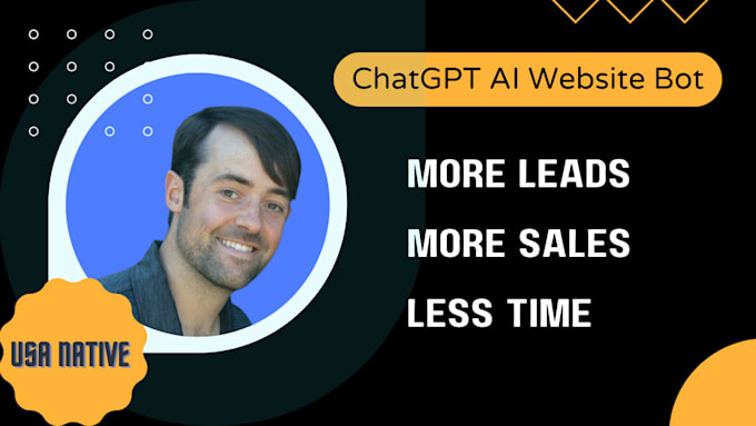 Gig Preview - Create a website ai chatbot for lead capture and conversion