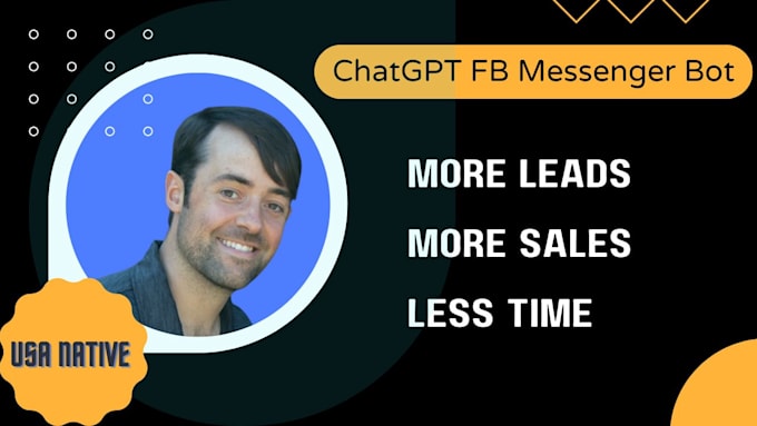 Gig Preview - Create an ai powered facebook messenger chatbot with chatgpt