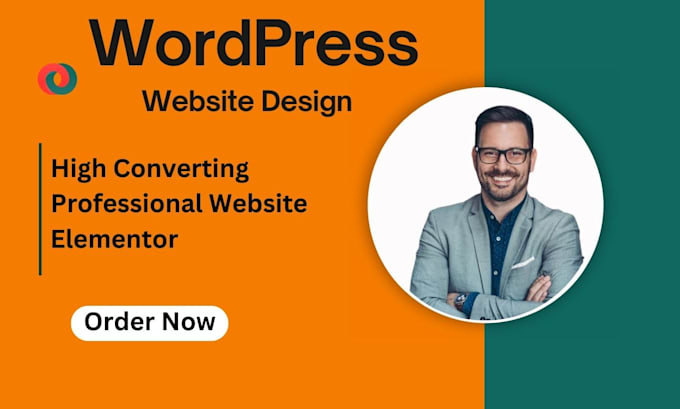 Gig Preview - Build, redesign responsive wordpress website design for your business