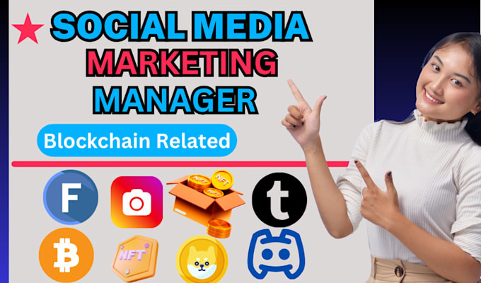 Gig Preview - Be your nft crypto token social media manager, twitter, discord, instagram,